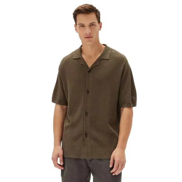 Assembly Label Murray Knit Shirt Military