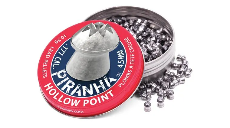 Crosman Piranha Hollow Point Pellets .177 400 pk