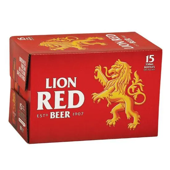 Lion Red Bottles 15x330ml