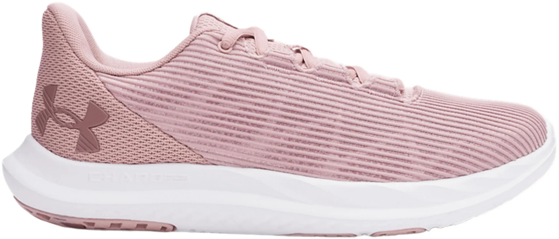Under Armour® Womens Charged Speed Swift Running Shoes Tourmaline Pink/Maroon Mist