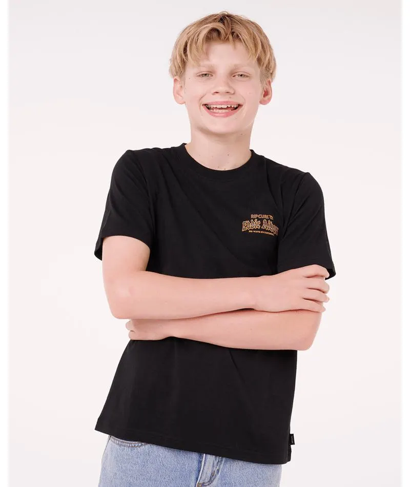 RIP CURL - EWG POSTER ART TEE BLACK