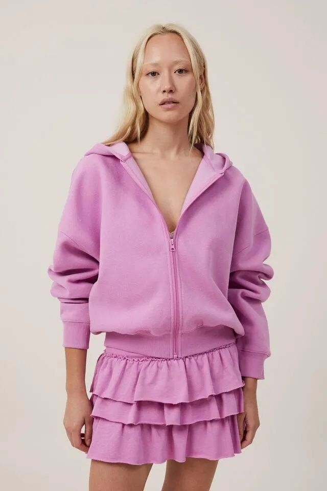 Zip Up Lounge Hoodie