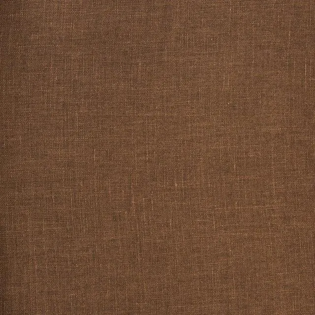 Pure Linen Fabric, Brown- 145cm