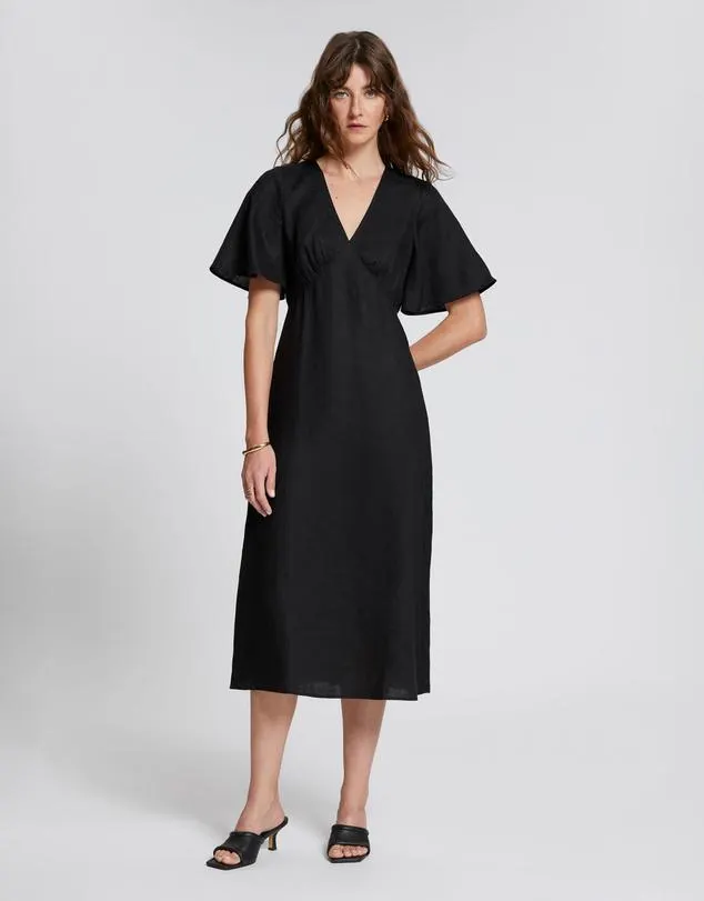 Butterfly Sleeve Dress