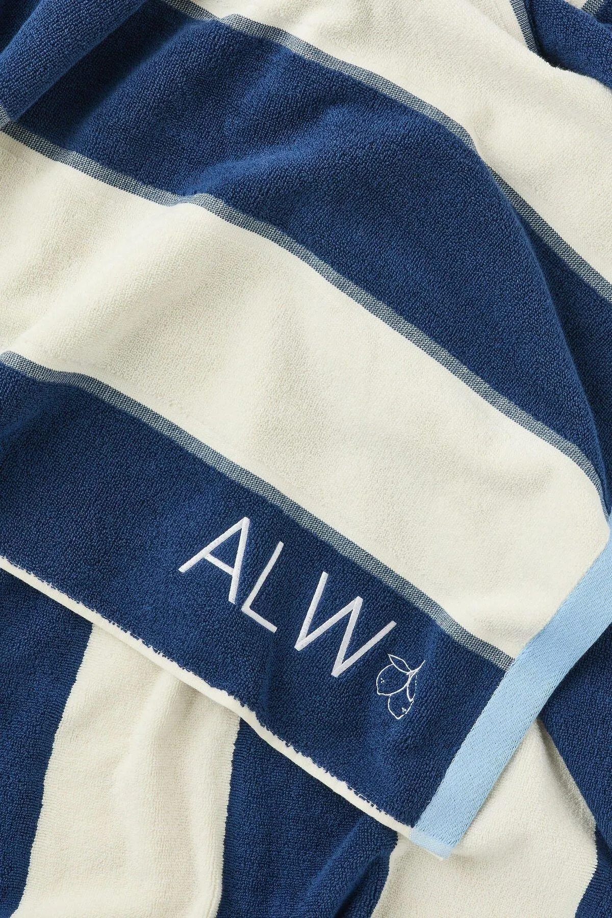 Personalised Solana Cotton Beach Towel