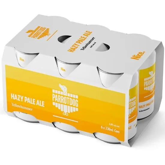 Parrotdog Yellowhammer Hazy Pale Ale Cans 6x330ml