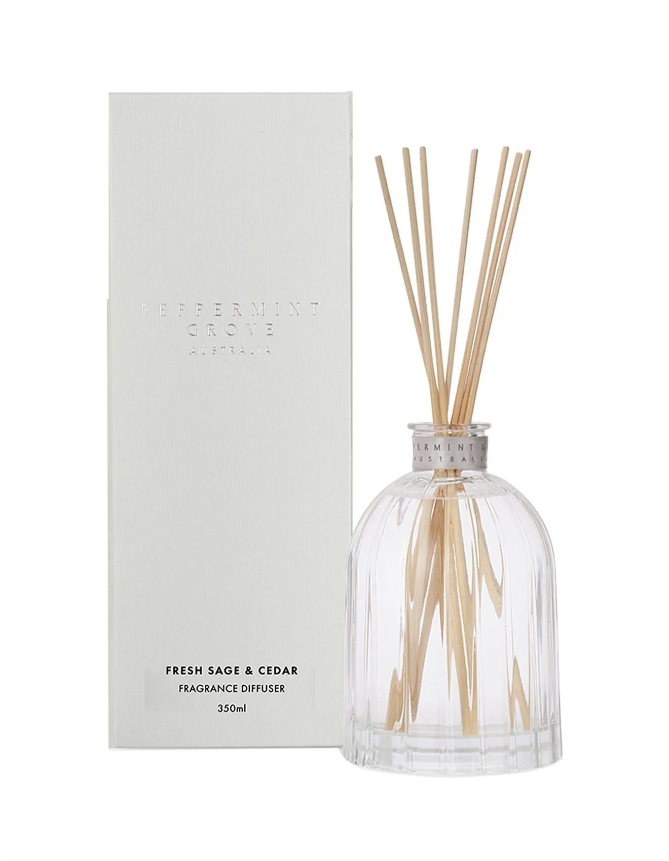 Fresh Sage & Cedar Large Fragrance Diffuser 350ml