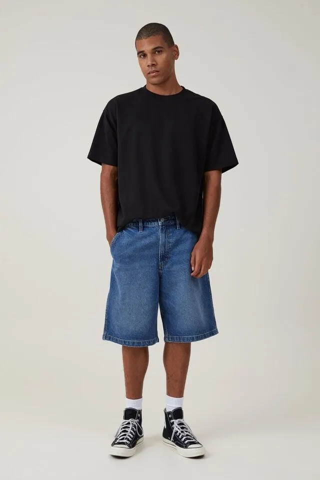 Baggy Denim Short