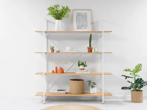 Porto Bookcase - White