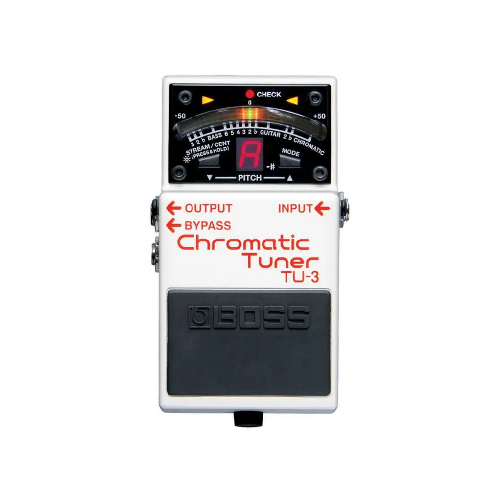 BOSS TU3 CHROMATIC GUITAR TUNER PEDAL