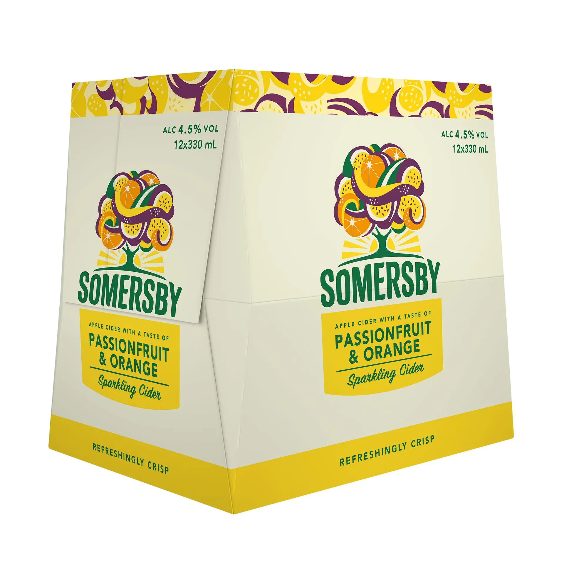 Somersby Passionfruit and Orange 12pk 330ml Btls