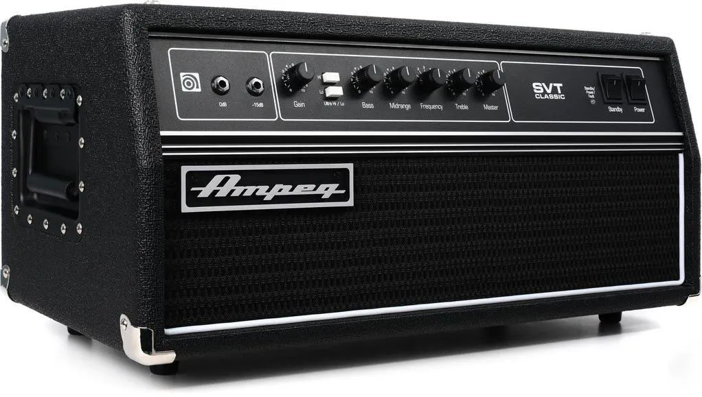 AMPEG SVTCL CLASSIC SERIES 300W ALL TUBE/VALVE BASS AMP HEAD 99-026-0101