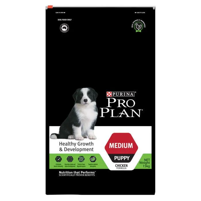 Pro Plan Puppy Medium Breed Chicken 15kg