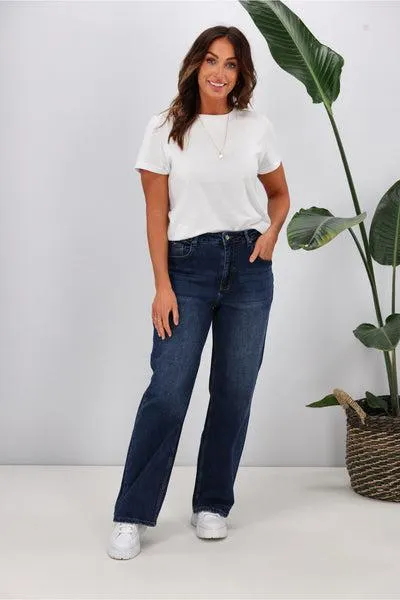 Shine On Label Atlas Relaxed Fit Jean...