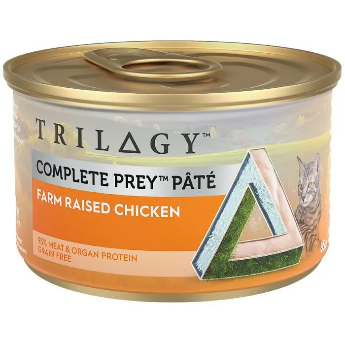 Trilogy Complete Prey Pate Chicken Cat Food 85g