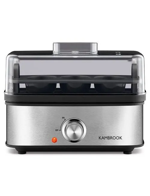 Kambrook 3 Way Egg Cooker, KEG655BSS