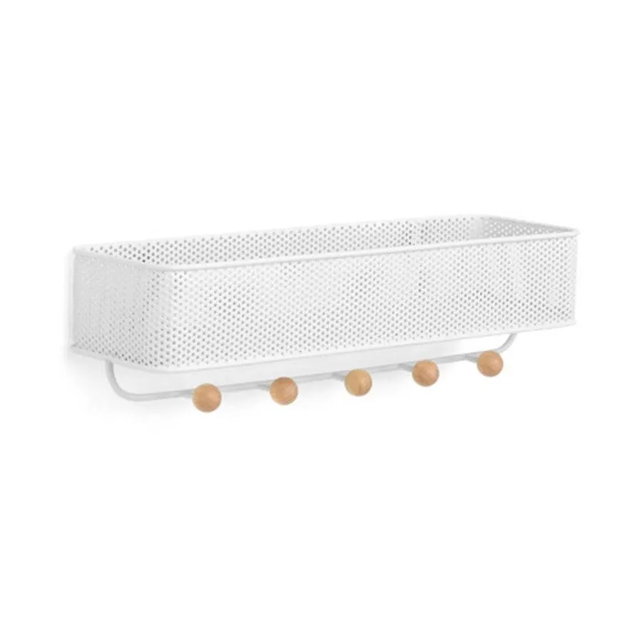 Umbra Estique Entryway Organiser White