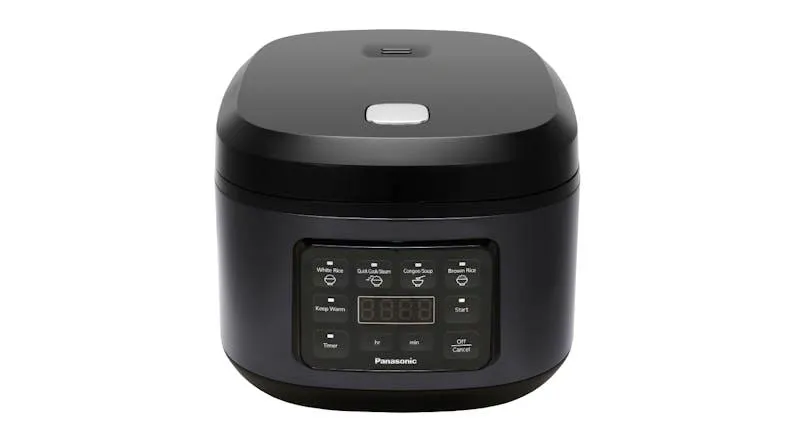 Panasonic 10 Cup 1.8L Rice Cooker - Black (SR-DA182KST)