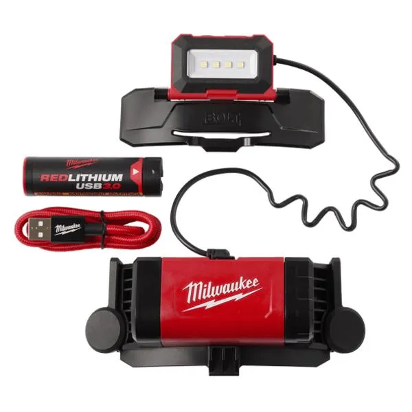 REDLITHIUM USB Rechargeable BOLT Headlamp Kit
