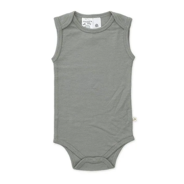 Ricochet Merino Baby Merino Sleeveless Bodysuit