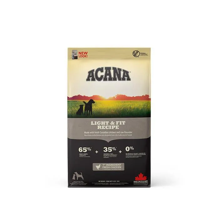 Acana Grain Free Light And Fit Dog Food 11.4kg