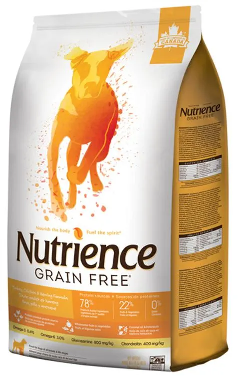 Nutrience Dog 10kg Grain Free Turkey With Chicken And Herring