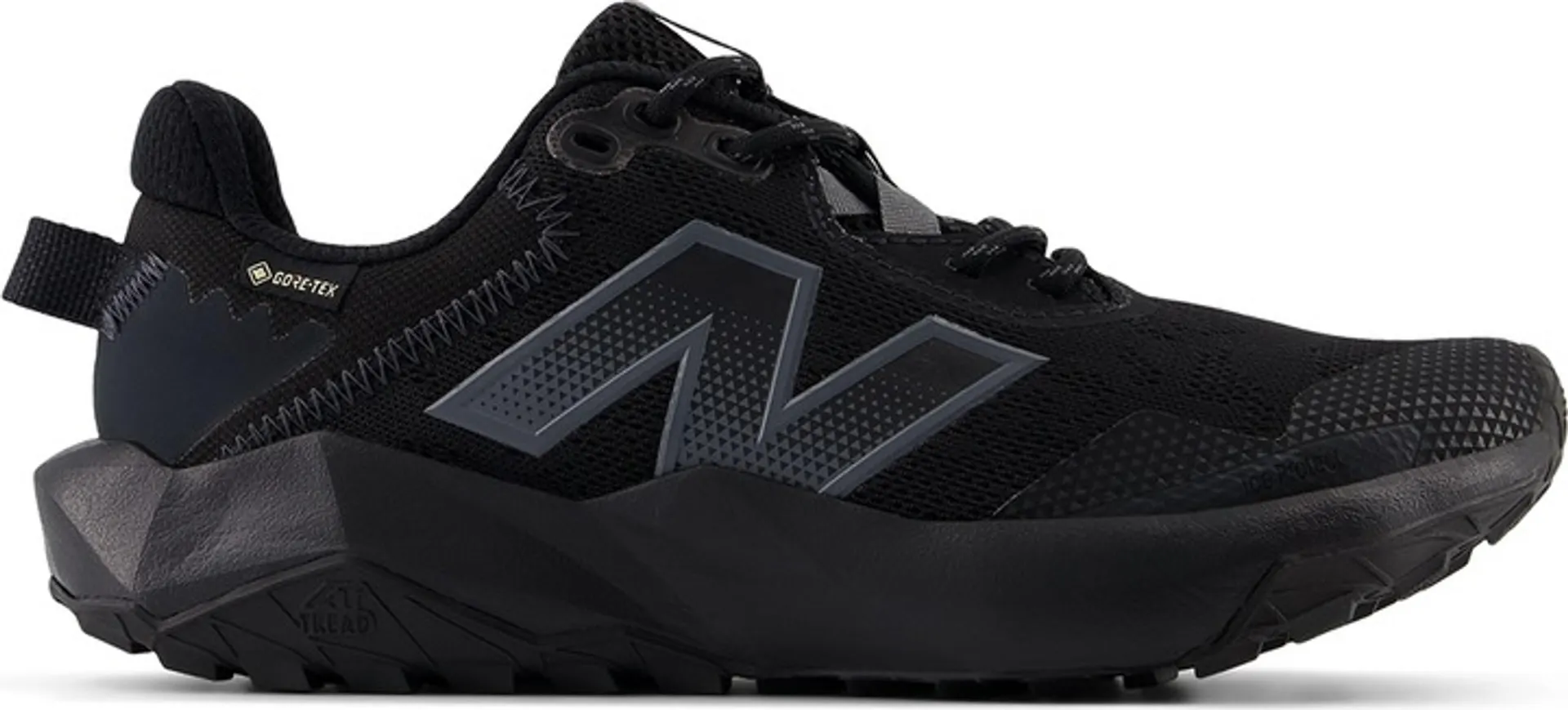 New Balance Womens Dynasoft Nitrel v6 GTX Trail Running Shoes Black