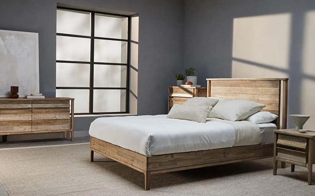 Acacia with Sand-Blasted Finish