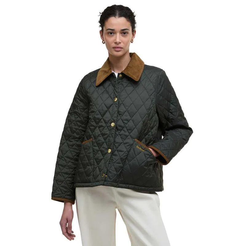 Barbour Icons Cropped Liddesdale Quilted Jacket