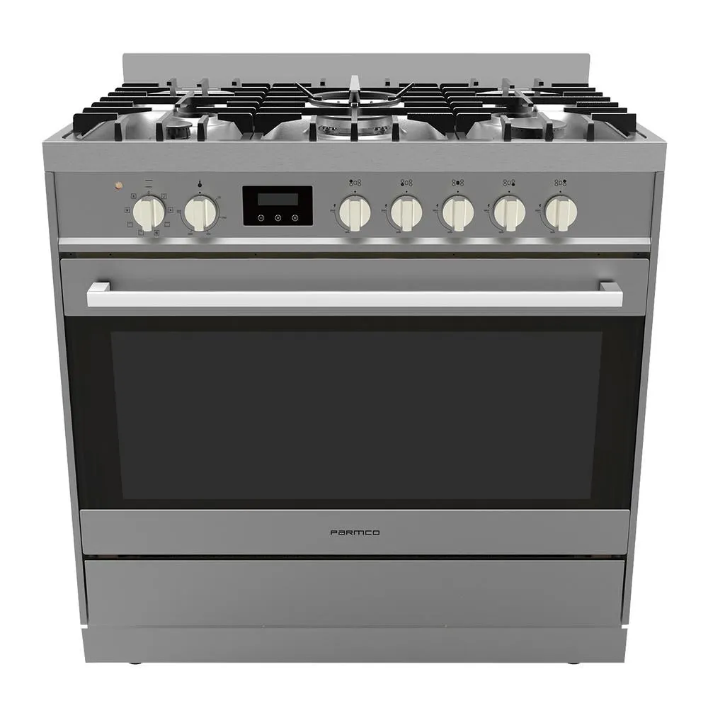 Parmco 90cm S/S Dual Fuel Freestanding Cooker