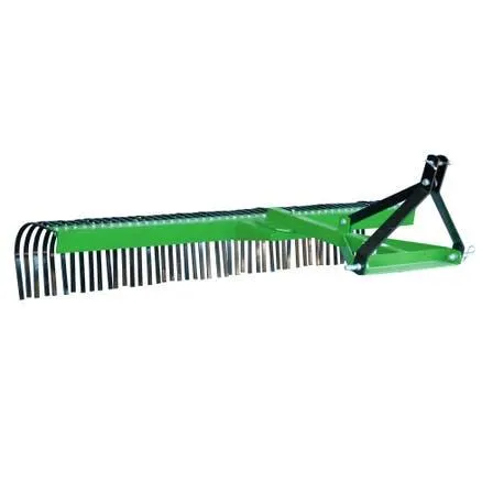 2.4M Landscape Rake Tractor Attachment