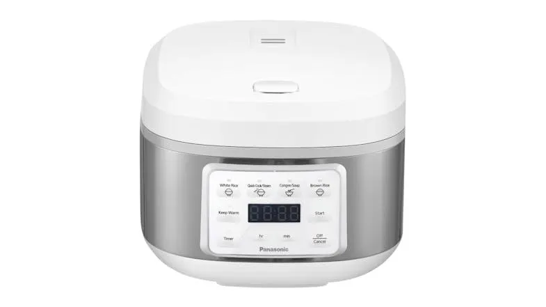 Panasonic 8 Cup 1.5L Rice Cooker - White (SR-DA152WST)