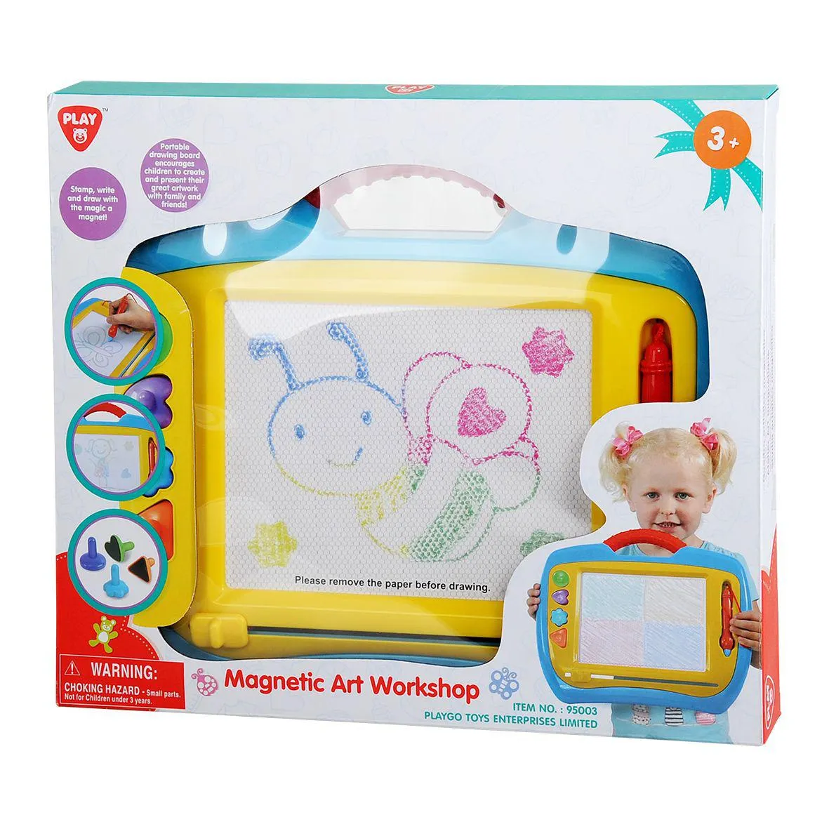 PLAYGO TOYS ENT. LTD. MAGNETIC ART WORKSHOP