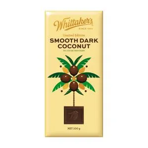 Whittakers Smooth Dark Coconut 50% Cocoa