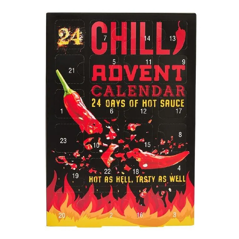 24 Days Chilli Lovers Advent Calendar