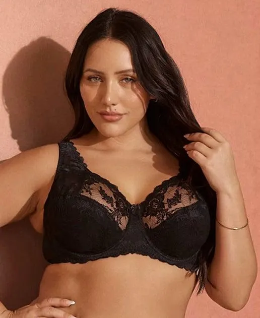 Women's Fuller Figure Stretch Lace Bra