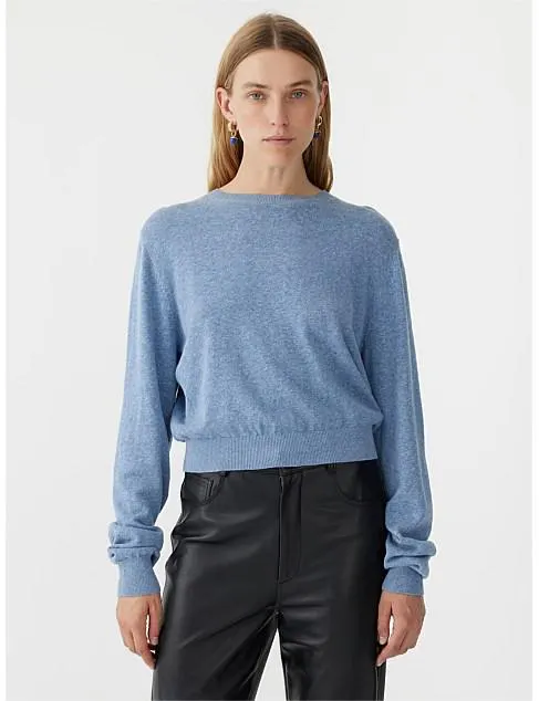 Cotton Linen Shrunken Knit