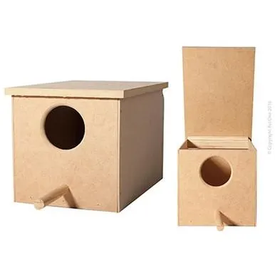 Avi One Wooden Finch Nest Box