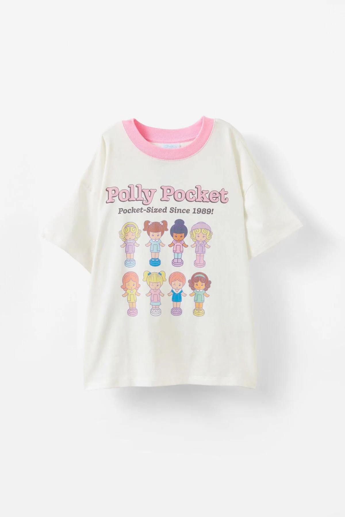 Polly Pocket Drop Shoulder Short Sleeve Tee