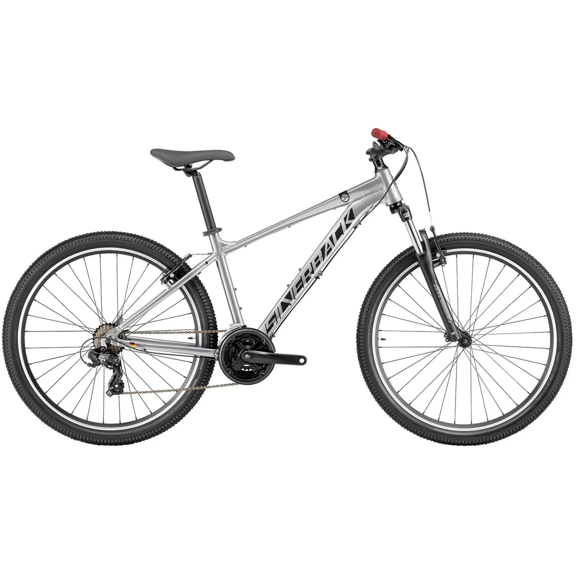 Silverback Series V Hardtail Mountain Bike Silver/Black