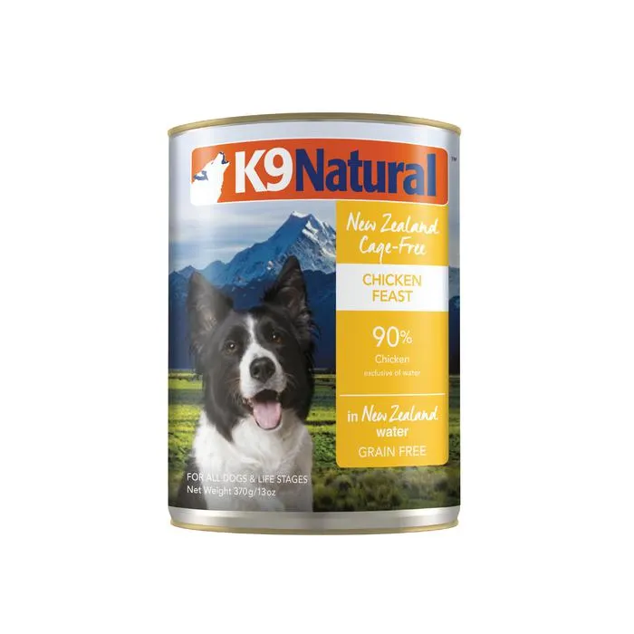 K9 Natural Chicken Canned Dog Food 370g