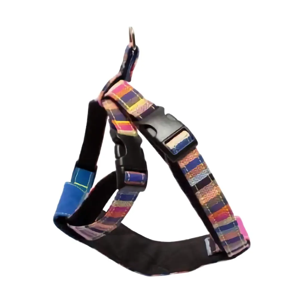 Dog Harness - Multicolour Stripe