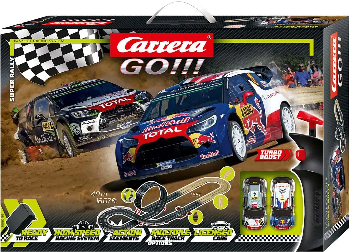 Carrera GO!!! Super Rally Slot Car Set