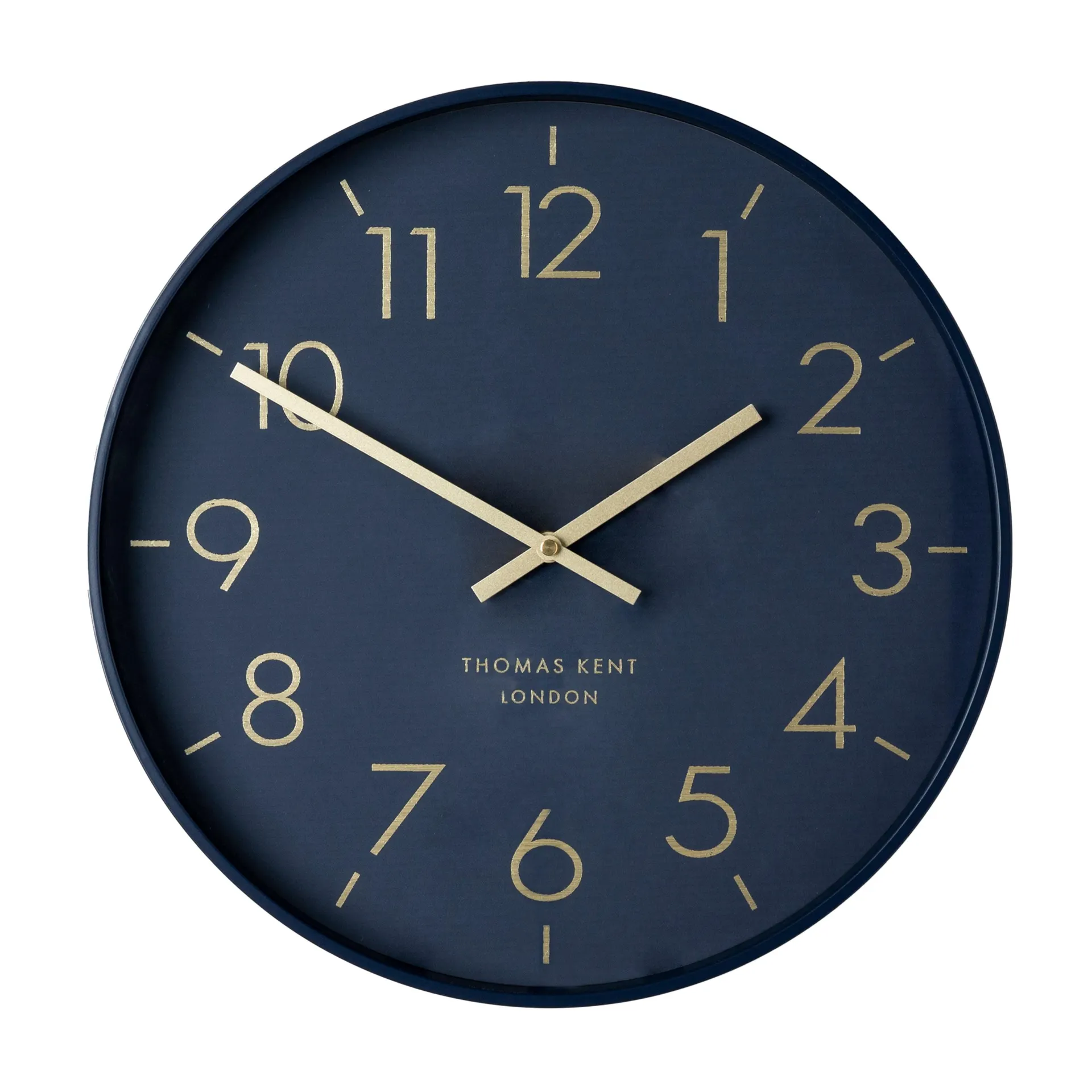 Dario Clock - Navy/Gold