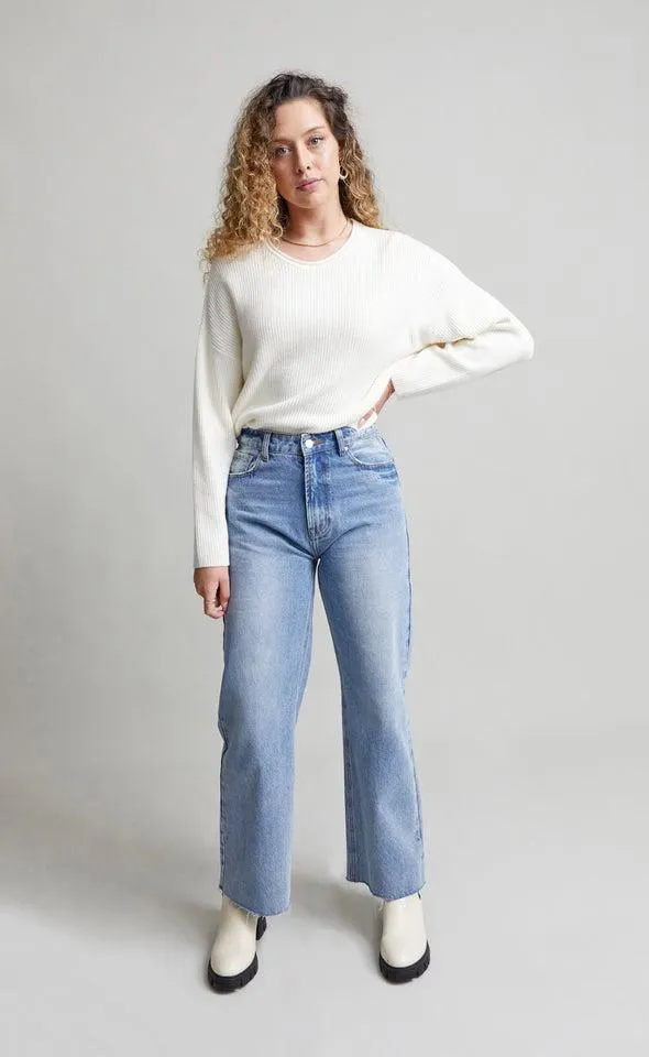 Straight Leg Soft Wash Jean