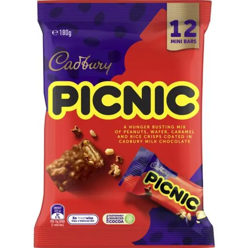 Cadbury Sharepack Picnic 12 Pack