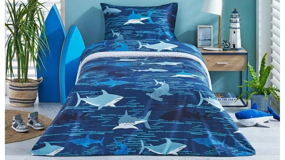 Deep Sea Quilt Cover Set