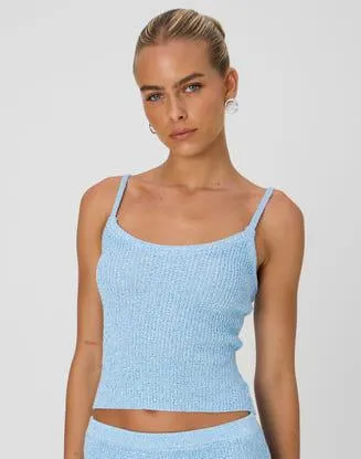 Sequin Knit Tank Top