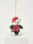 Santa Bear Santa Bear Resin Ornament, 2025
