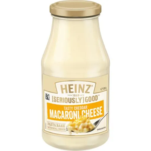 Heinz Seriously Good Pasta Sauce Macaroni Cheese 500g